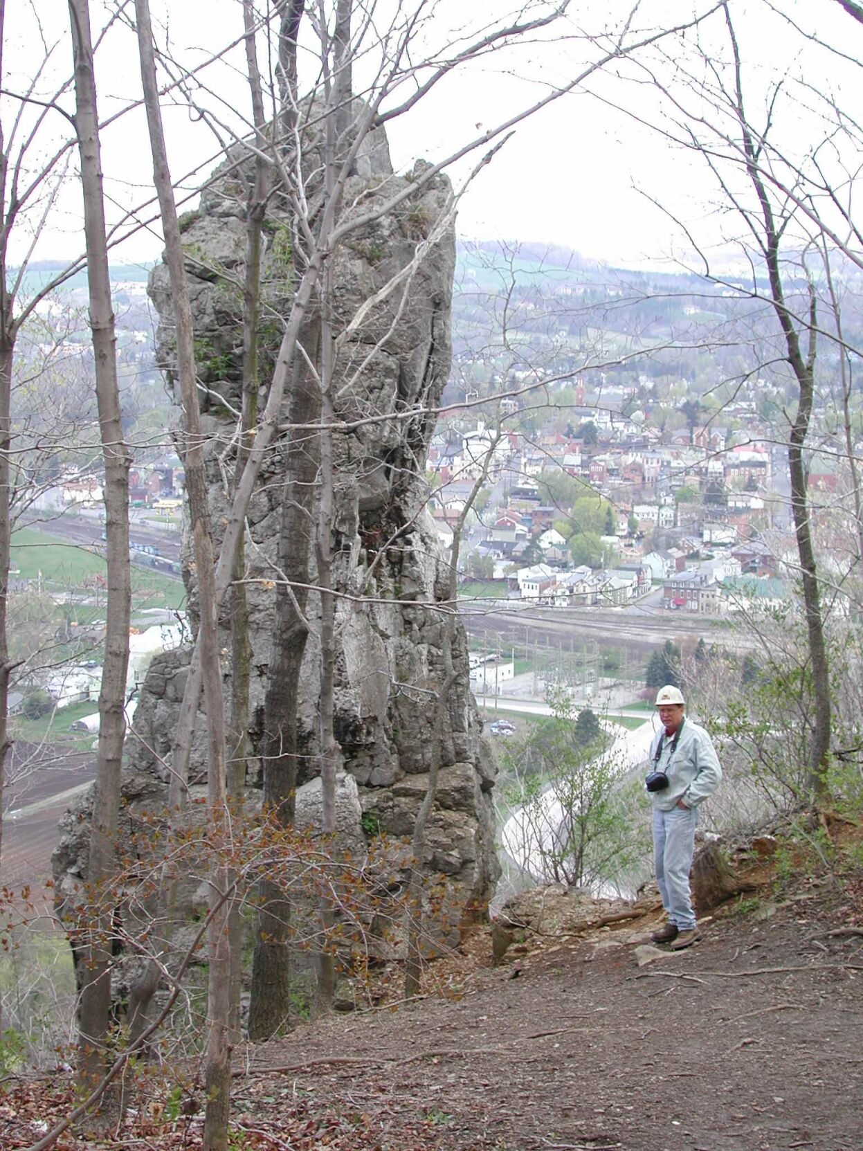 Chimney rocks formation